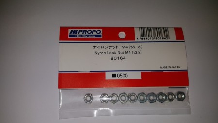 JR80164 - Nylon Lock Nut M4