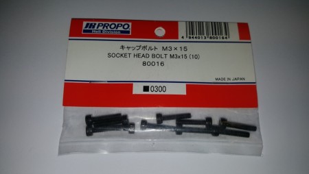 JR80016 - Socket Head Bolt M3x15